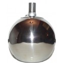 Nerezová petrolejová lampa (20 cm)